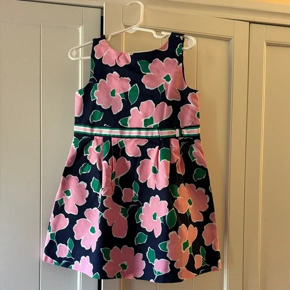 Janie and Jack Pink Floral Dress - Picture 1 of 3